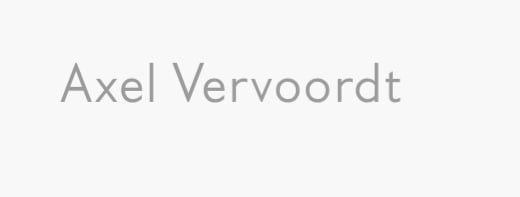axel vervoordt