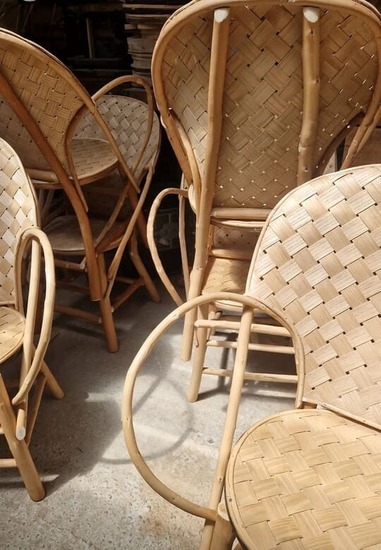fauteuil vannerie zelie C